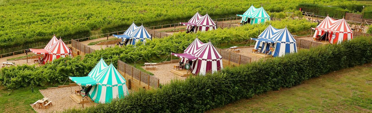 Leeds Castle Knights Glamping Hotel Екстериор снимка